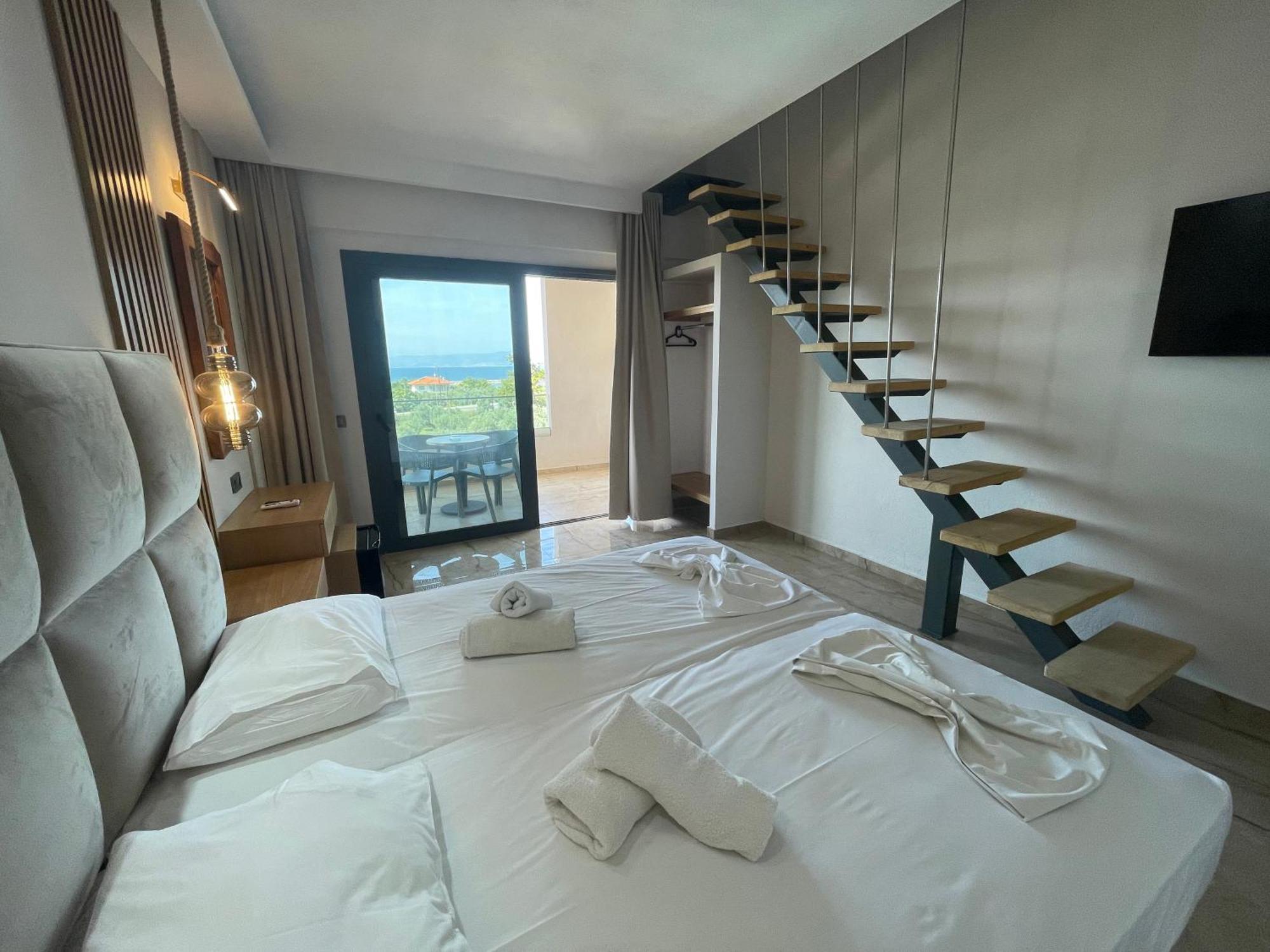 Rachoni Amazing Rooms And Maisonettes Skala Rachoni  Eksteriør bilde